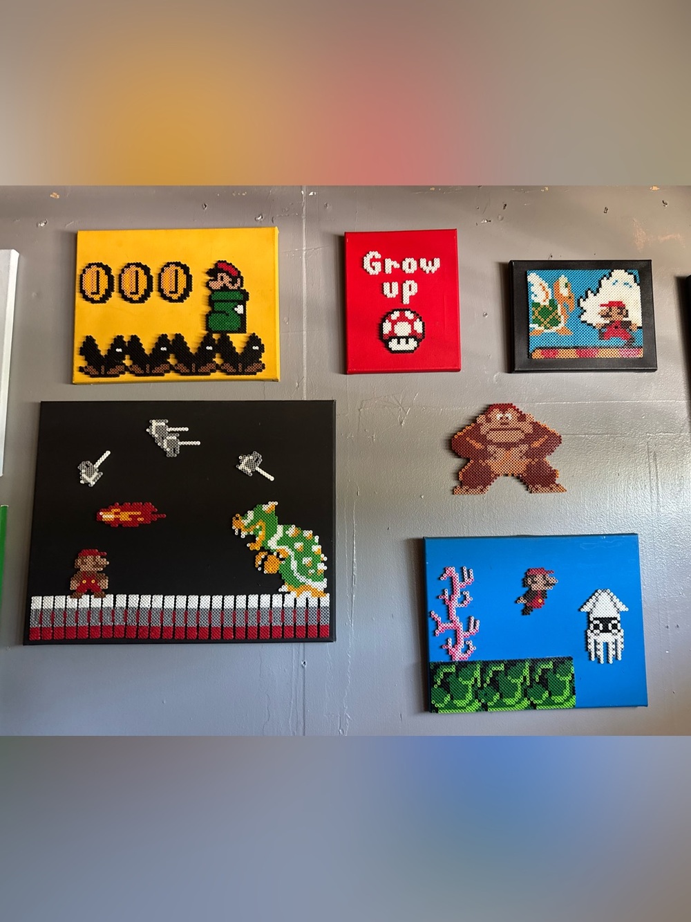 White & Clear Perler Bead lot #4 - Picture 4 of 7